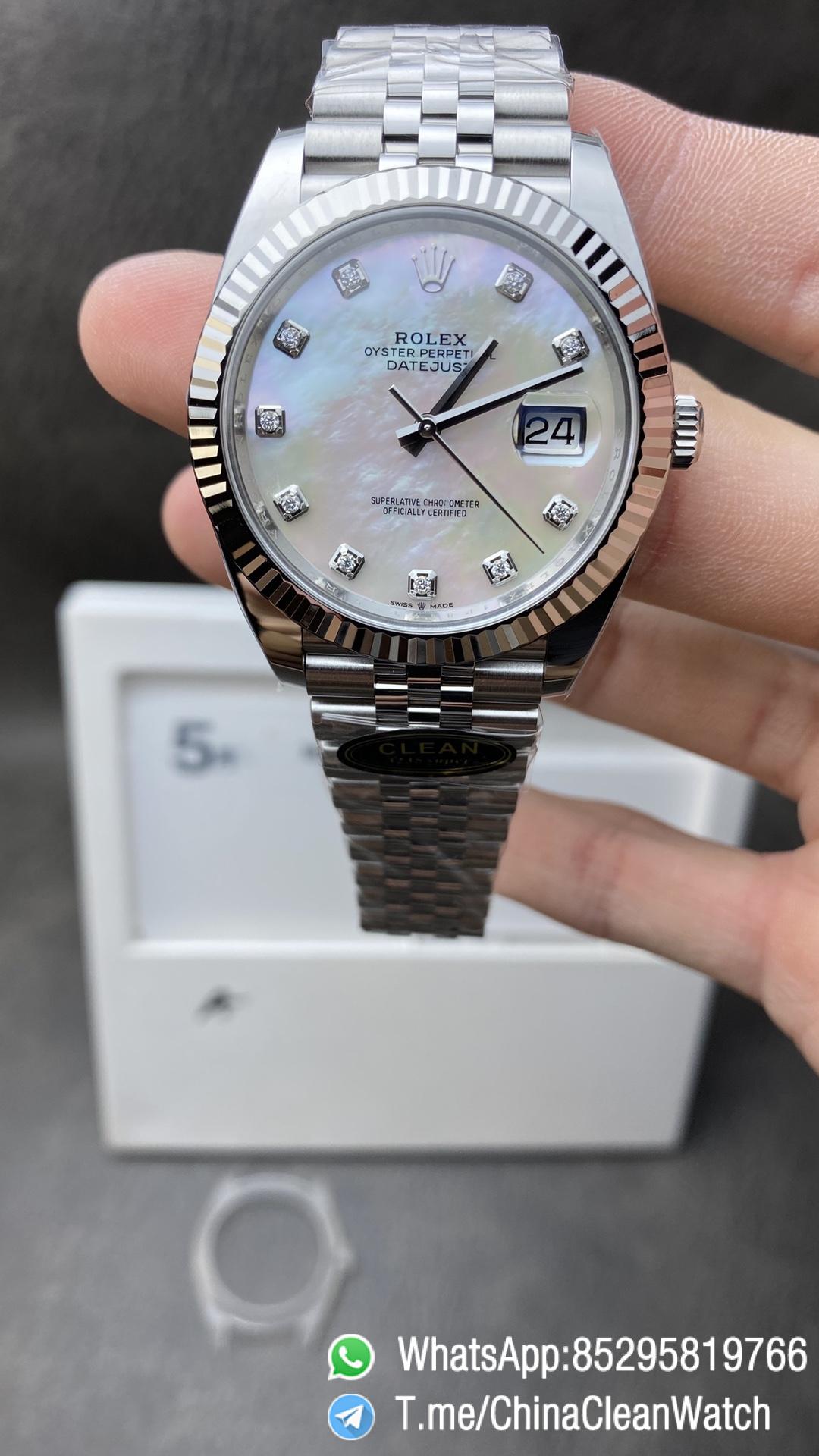 Clean Factory Watch Rolex Datejust 41mm MOP Dial 904L Stainless Steel Case Jubilee Bracelet 3235 Movement Clean Factory Watch Rolex Datejust 41mm MOP Dial 904L Stainless Steel Case Jubilee Bracelet 3235 Movement