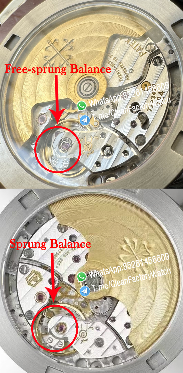 APWF Super Clone Aquanaut 5168G Custom Free sprung Balance 324 Caliber OK APWF Super Clone Aquanaut 5168G Custom Free sprung Balance 324 Caliber OK
